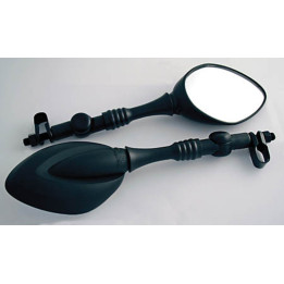 Rétroviseur de guidon Highsider smart Universal - articulé - noir