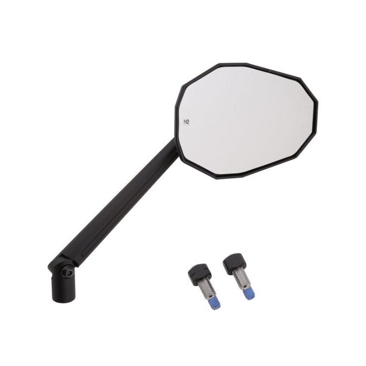 Rétroviseur de guidon Highsider smart Straight-XL - noir