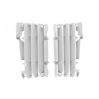 Cache radiateur Polisport blanc Beta | Oxmoto