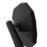 Rétroviseur de guidon Highsider smart Straight-XL - noir