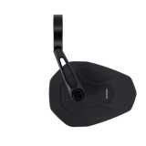 Rétroviseur d'embout de guidon Highsider pro Ventura-RS court - noir