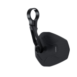 Rétroviseur d'embout de guidon Highsider pro Ventura-RS court - noir