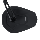 Rétroviseur d'embout de guidon Highsider pro Ventura-RS court - noir