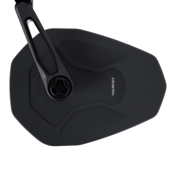 Rétroviseur d'embout de guidon Highsider pro Ventura-RS court - noir