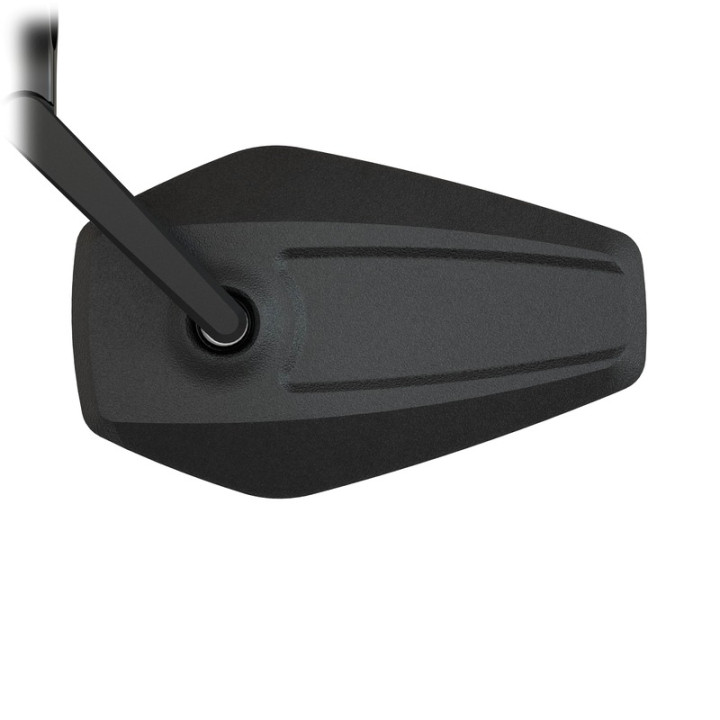 Rétroviseur d'embout de guidon Highsider smart Booster 2 court - noir
