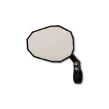 Rétroviseur d'embout de guidon Highsider smart Straight court - noir