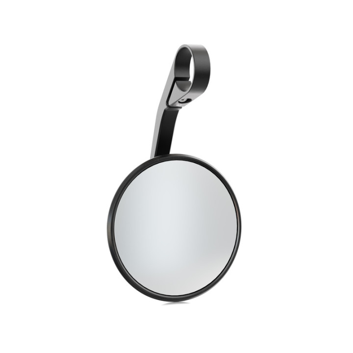 Rétroviseur d'embout de guidon Highsider smart Circula-S long – noir mat – à l'unité