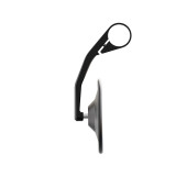 Rétroviseur d'embout de guidon Highsider smart Circula-S long – noir mat – à l'unité