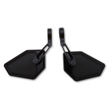 Rétroviseur d'embout de guidon Highsider pro Nova-Race - noir