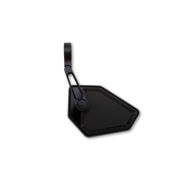 Rétroviseur d'embout de guidon Highsider pro Nova-Race - noir