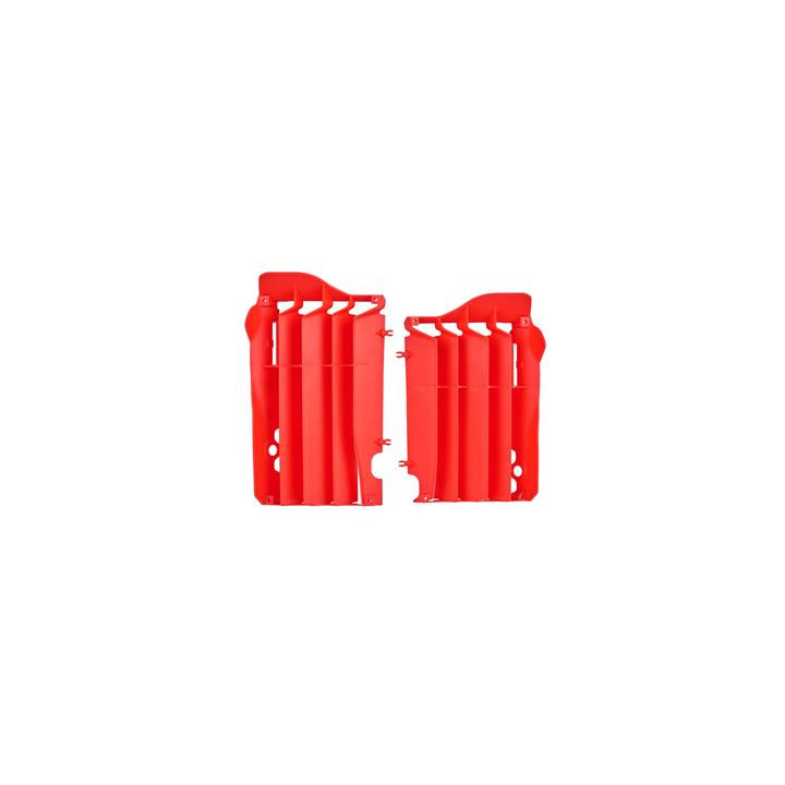 Cache radiateur Polisport rouge Honda crf450r/rx | Oxmoto