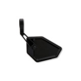 Rétroviseur d'embout de guidon Highsider pro Nova-Race - noir
