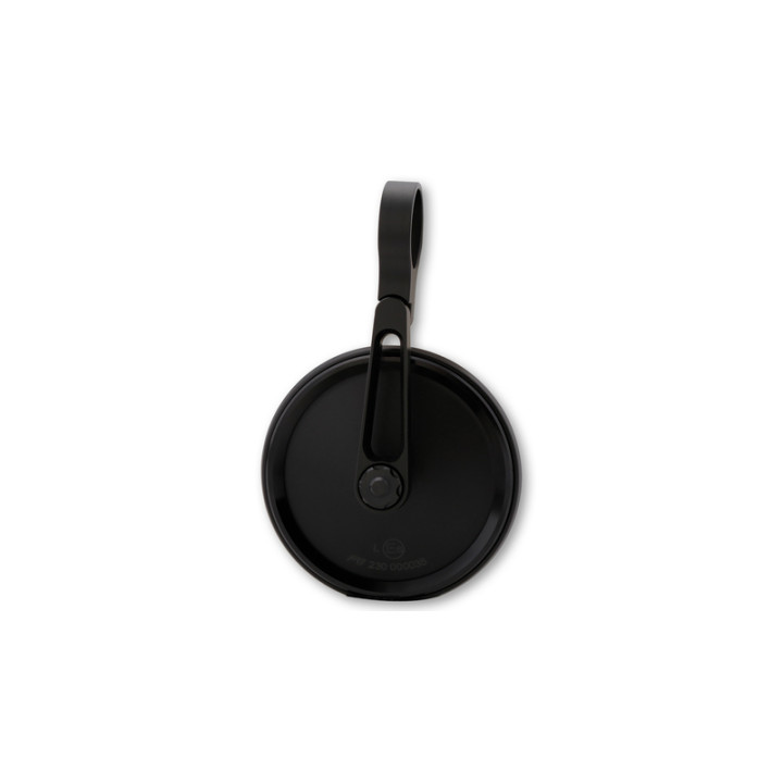 Rétroviseur d'embout de guidon Highsider pro Conero-Run court – noir – à l'unité