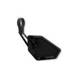 Rétroviseur d'embout de guidon Highsider pro Nova-Race - noir