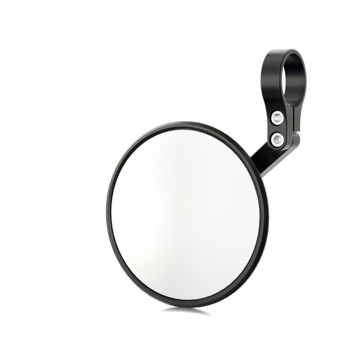 Rétroviseur d'embout de guidon Highsider smart Circula-S court – noir mat – à l'unité