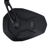 Rétroviseur d'embout de guidon Highsider pro Ventura-RS Evo court - noir