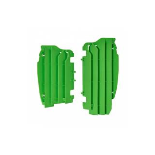 Cache radiateur Polisport vert Kawasaki kx250f | Oxmoto