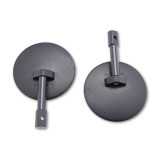 Rétroviseur d'embout de guidon Highsider smart Superbike - noir 301-077
