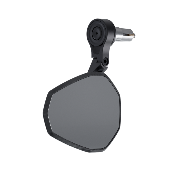Rétroviseur d'embout de guidon Highsider pro Ventura-RS Evo court - noir