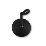 Rétroviseur d'embout de guidon Highsider smart Circula-P court – noir mat – à l'unité