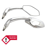 Rétroviseur de guidon Highsider smart Luca - chrome | Oxmoto