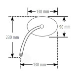 Rétroviseur de guidon Highsider smart Universal - noir 301-384