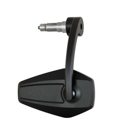 Rétroviseur d'embout de guidon Highsider smart Booster 2 Evo - noir