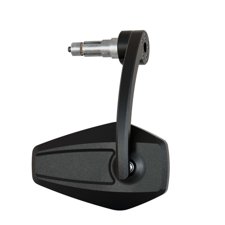 Rétroviseur d'embout de guidon Highsider smart Booster 2 Evo - noir
