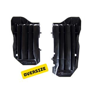 Cache radiateur grande capacité Racetech noir Honda crf450r/450rx