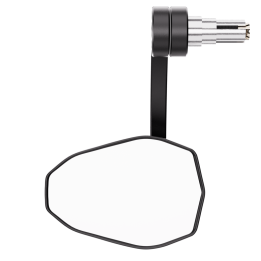 Rétroviseur d'embout de guidon Highsider pro Victory-Blast EVO – noir mat – à l'unité