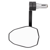 Rétroviseur d'embout de guidon Highsider pro Victory-Blast EVO – noir mat – à l'unité