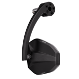 Rétroviseur d'embout de guidon Highsider pro Victory-Blast EVO – noir mat – à l'unité