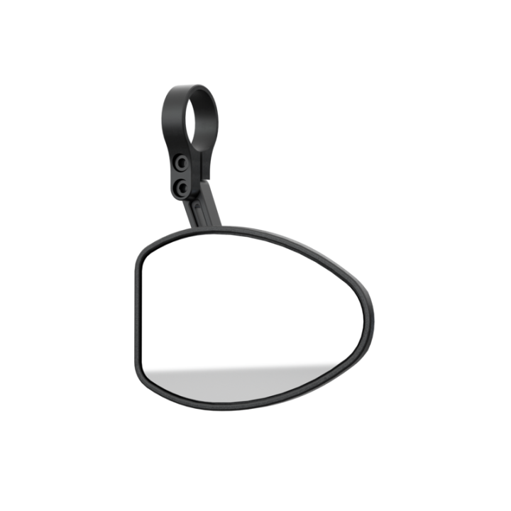 Rétroviseur d'embout de guidon Highsider pro Ferrara 2 court - noir - l'unité