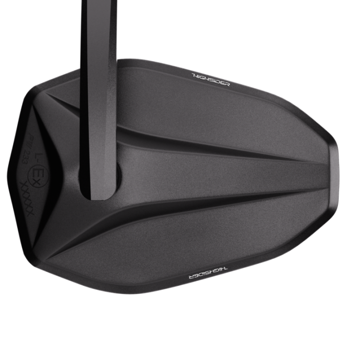Rétroviseur d'embout de guidon Highsider pro Victory-Blast EVO – noir mat – à l'unité