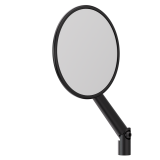 Rétroviseur de guidon Highsider pro Montana-Blast – noir mat – à l'unité