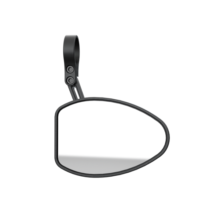 Rétroviseur d'embout de guidon Highsider pro Ferrara 2 court - noir - l'unité