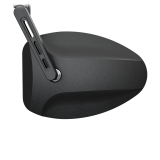 Rétroviseur d'embout de guidon Highsider pro Ferrara 2 court - noir - l'unité