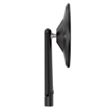 Rétroviseur de guidon Highsider pro Montana-Blast – noir mat – à l'unité