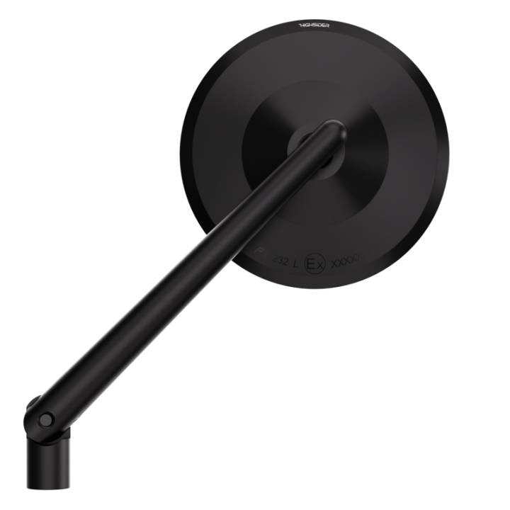 Rétroviseur de guidon Highsider pro Montana-Blast – noir mat – à l'unité