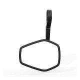 Rétroviseur d'embout de guidon Highsider pro Ventura-Trek long – noir/argent – à l'unité