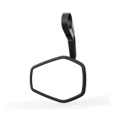 Rétroviseur d'embout de guidon Highsider pro Ventura-Trek long – noir/noir – à l'unité