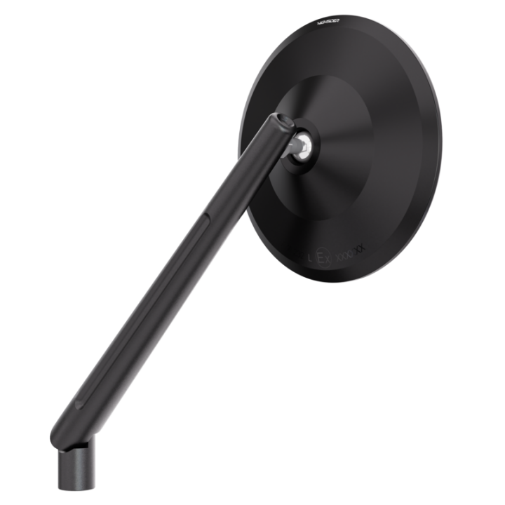 Rétroviseur de guidon Highsider pro Montana-Blast XL – noir mat – à l'unité