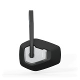 Rétroviseur d'embout de guidon Highsider pro Ventura-Trek long – noir/argent – à l'unité