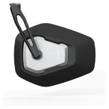 Rétroviseur d'embout de guidon Highsider pro Ventura-Trek court – noir/argent – à l'unité