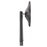 Rétroviseur de guidon Highsider pro Montana-Blast XL – noir mat – à l'unité