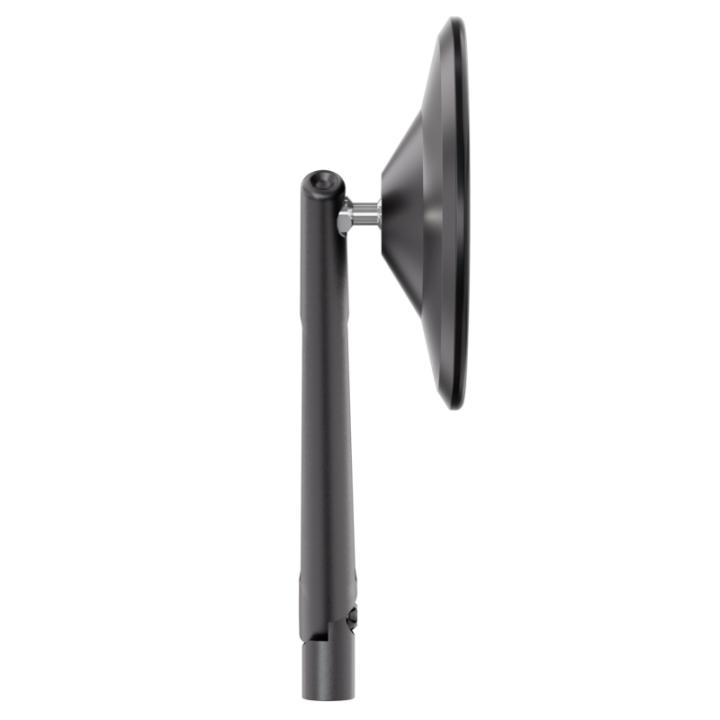 Rétroviseur de guidon Highsider pro Montana-Blast XL – noir mat – à l'unité