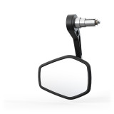 Rétroviseur d'embout de guidon Highsider pro Ventura-Trek EVO long – noir/noir – à l'unité