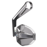 Rétroviseur d'embout de guidon Highsider pro Victory – chromé – à l'unité