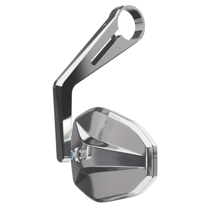 Rétroviseur d'embout de guidon Highsider pro Victory – chromé – à l'unité
