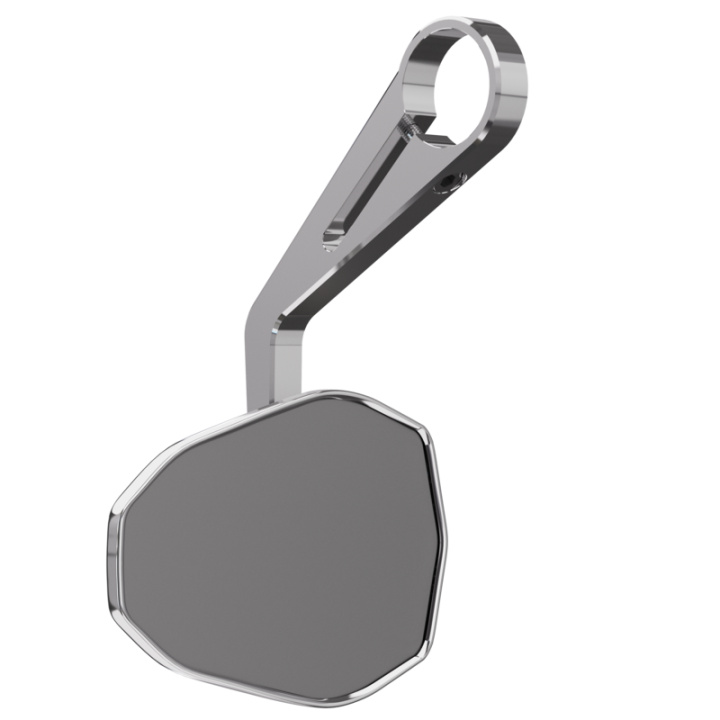 Rétroviseur d'embout de guidon Highsider pro Victory – chromé – à l'unité